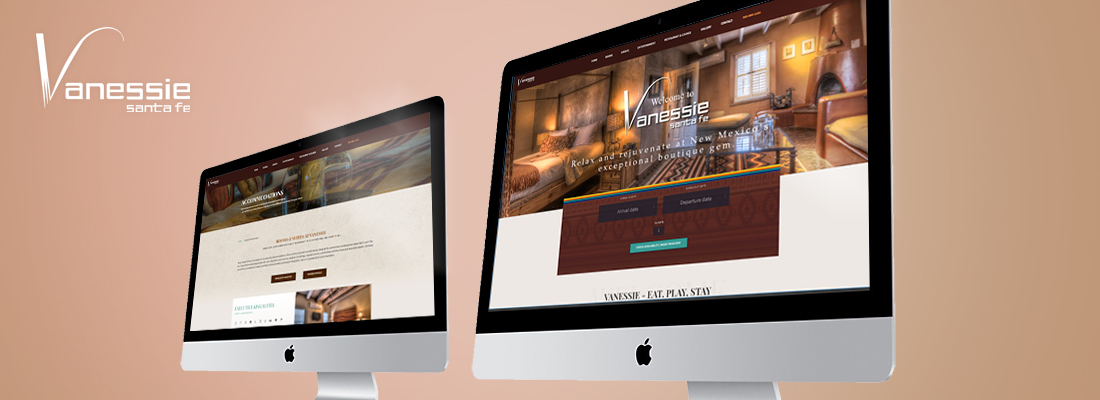 Vanessie Santa Fe - Website Design